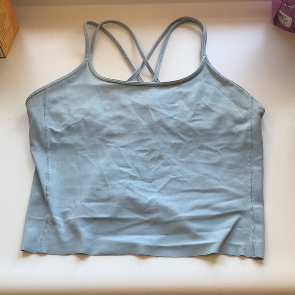 Lulu lemon tank (cropped)